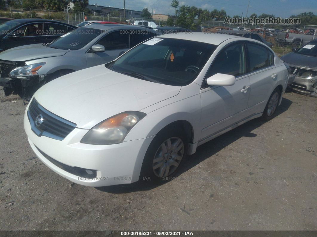 2009 Nissan Altima 2.5 S White vin: 1N4AL21E39N532382