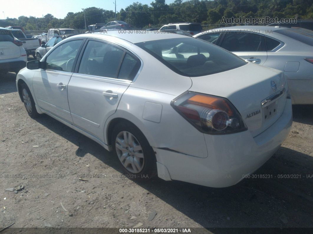 2009 Nissan Altima 2.5 S White vin: 1N4AL21E39N532382