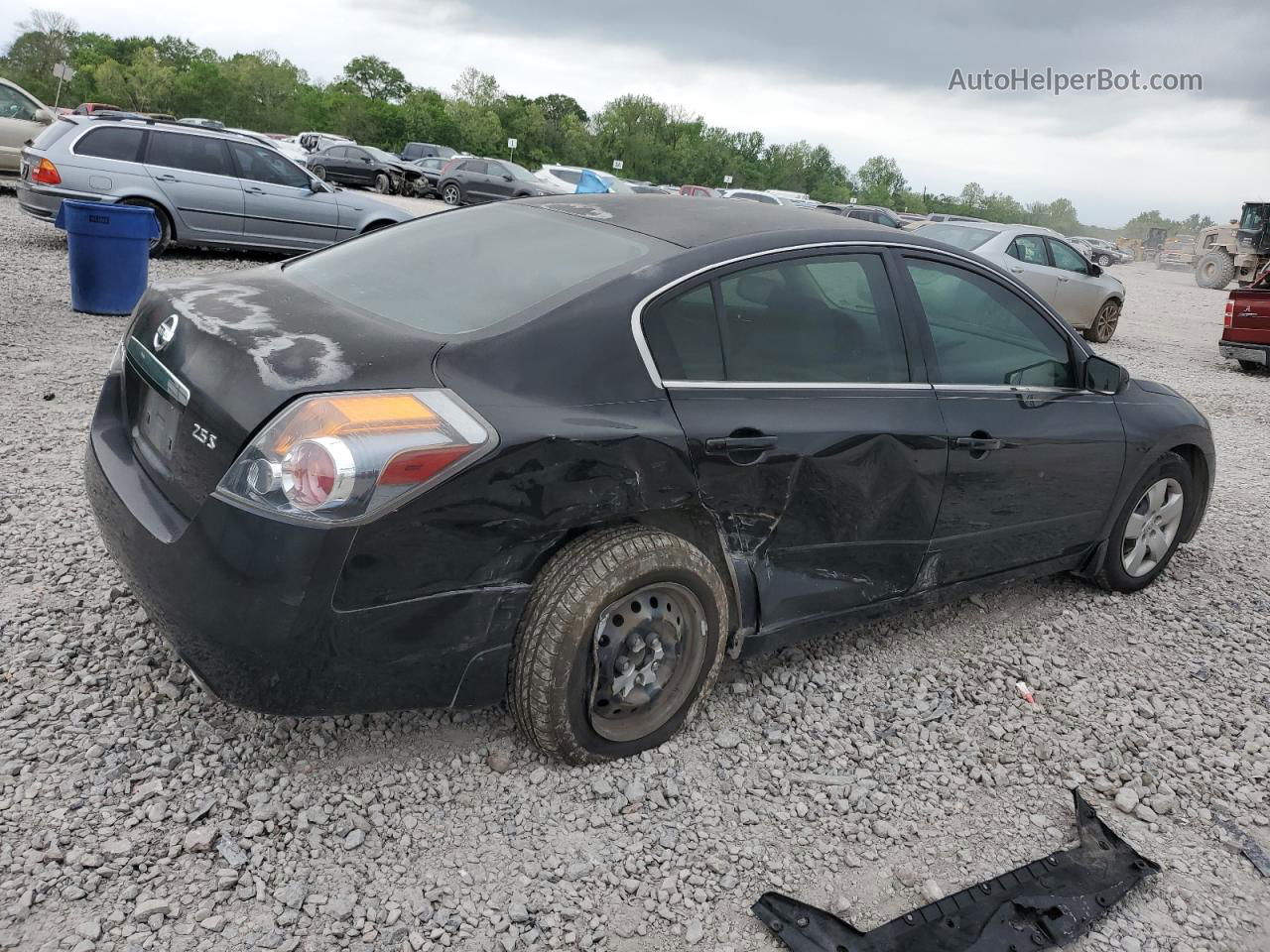 2008 Nissan Altima 2.5 Black vin: 1N4AL21E48N402271