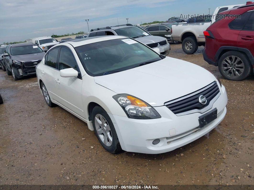 2008 Nissan Altima 2.5 S White vin: 1N4AL21E48N554325