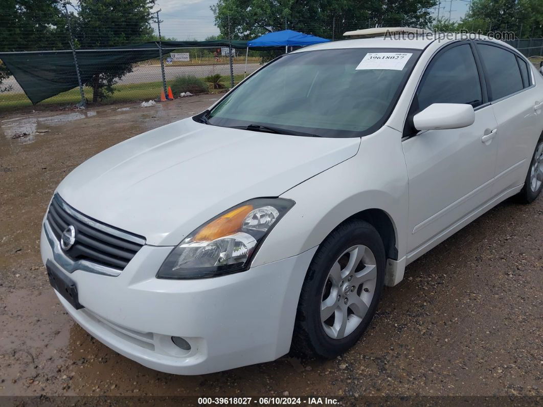 2008 Nissan Altima 2.5 S White vin: 1N4AL21E48N554325