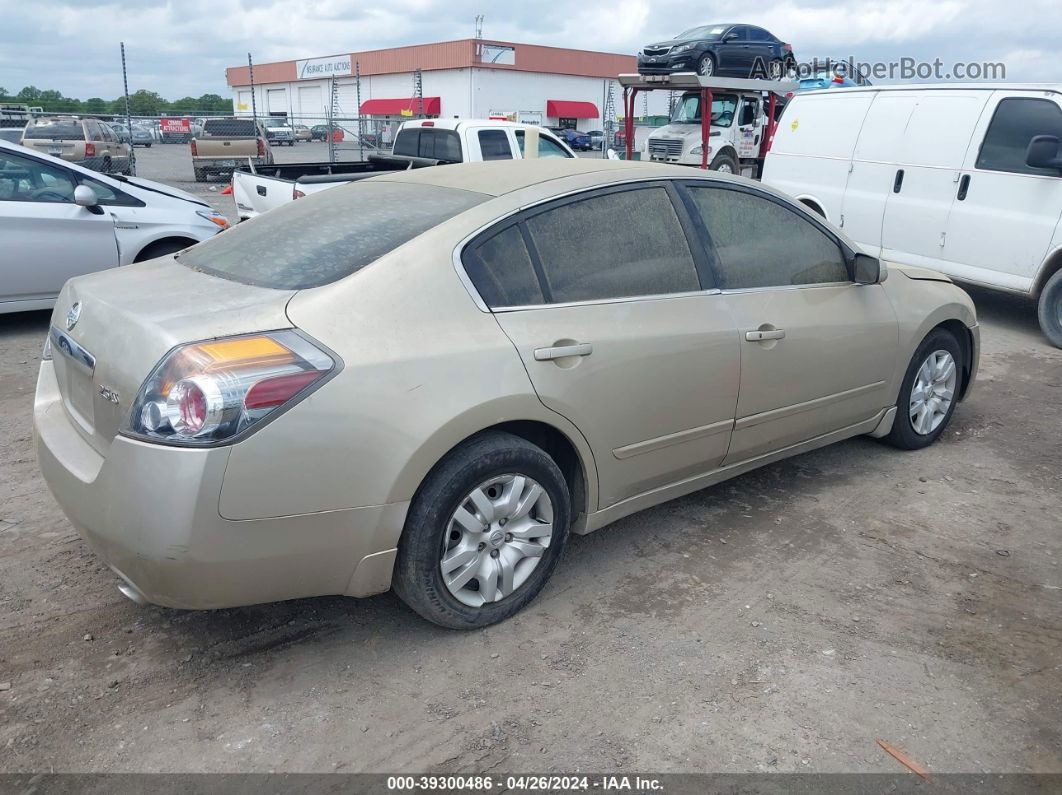 2009 Nissan Altima 2.5 S Gold vin: 1N4AL21E49C123240