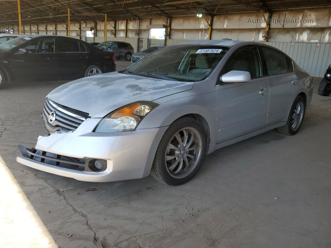 2009 Nissan Altima 2.5 Silver vin: 1N4AL21E49N481670