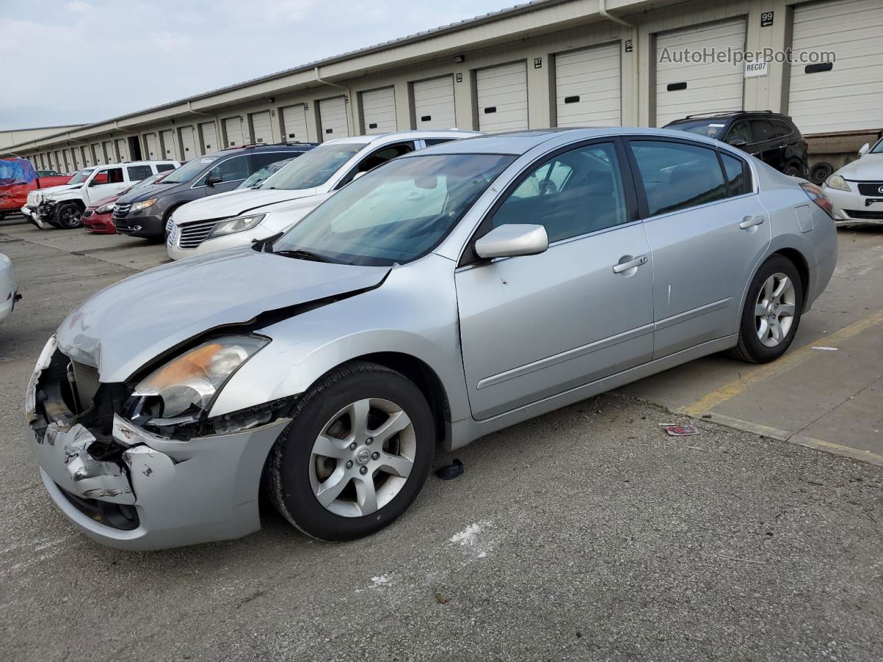 2008 Nissan Altima 2.5 Silver vin: 1N4AL21E58C142670