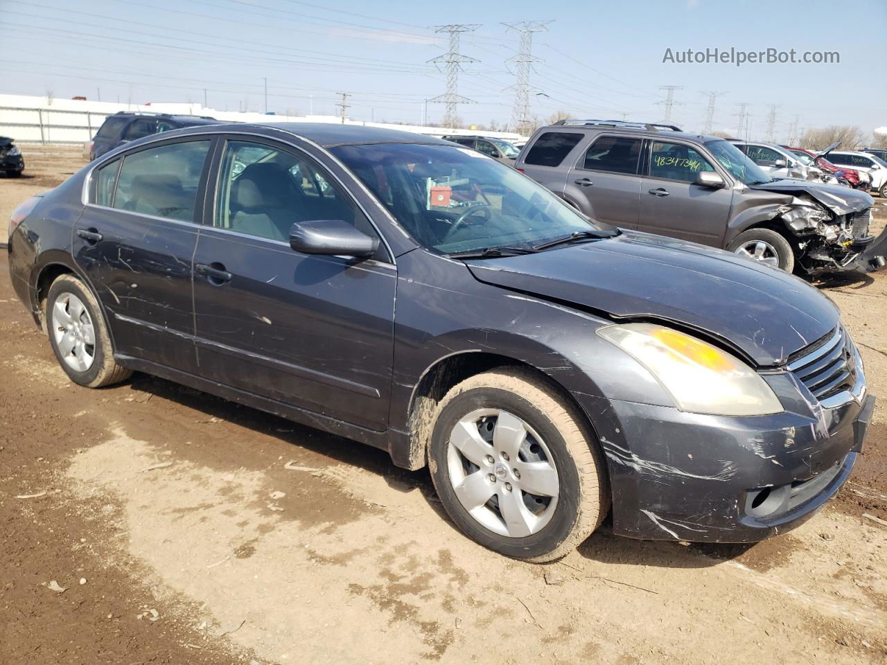 2008 Nissan Altima 2.5 Gray vin: 1N4AL21E58N481529