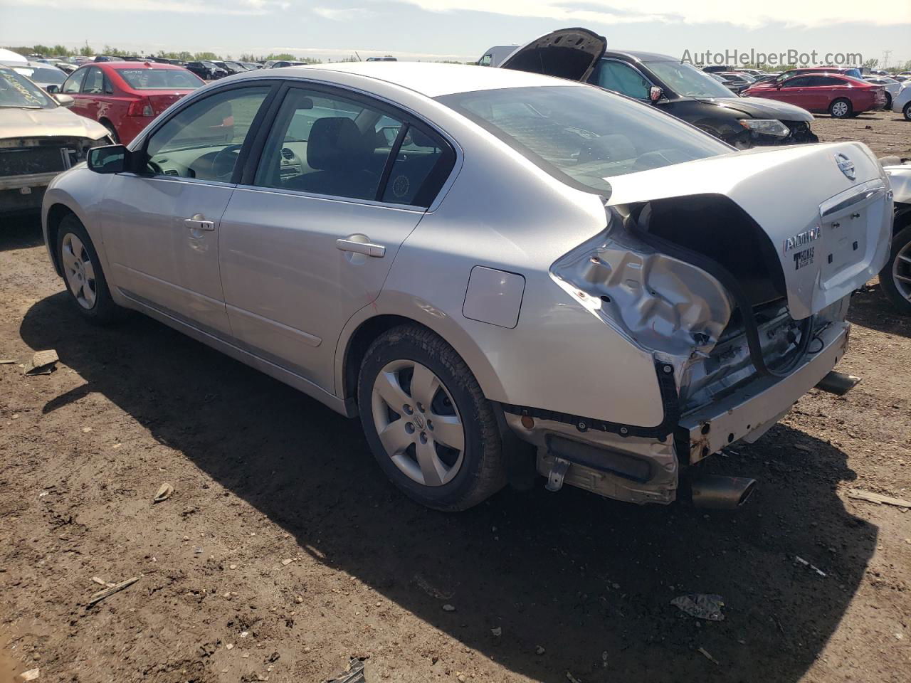 2008 Nissan Altima 2.5 Silver vin: 1N4AL21E58N506686