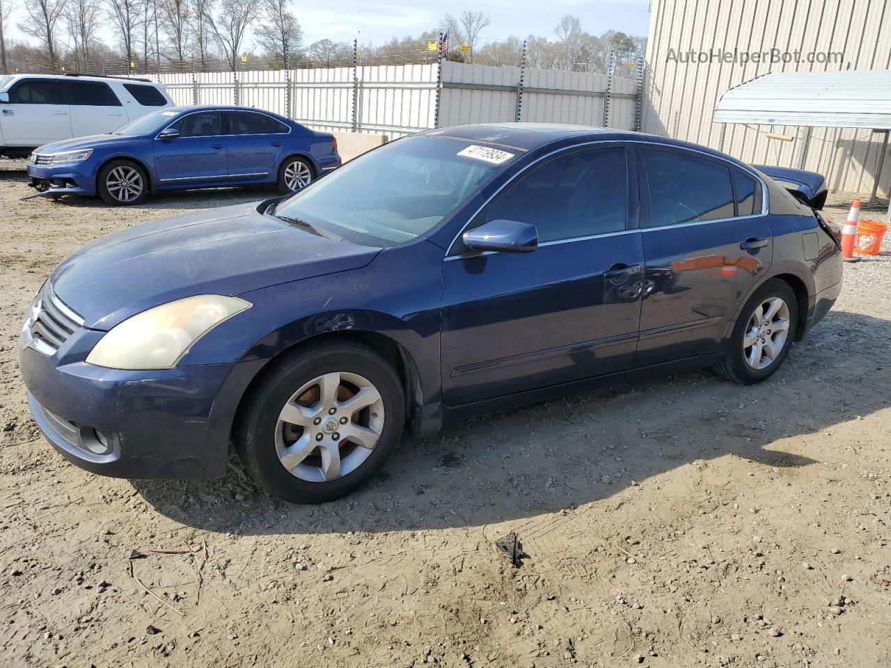 2009 Nissan Altima 2.5 Blue vin: 1N4AL21E59C138197