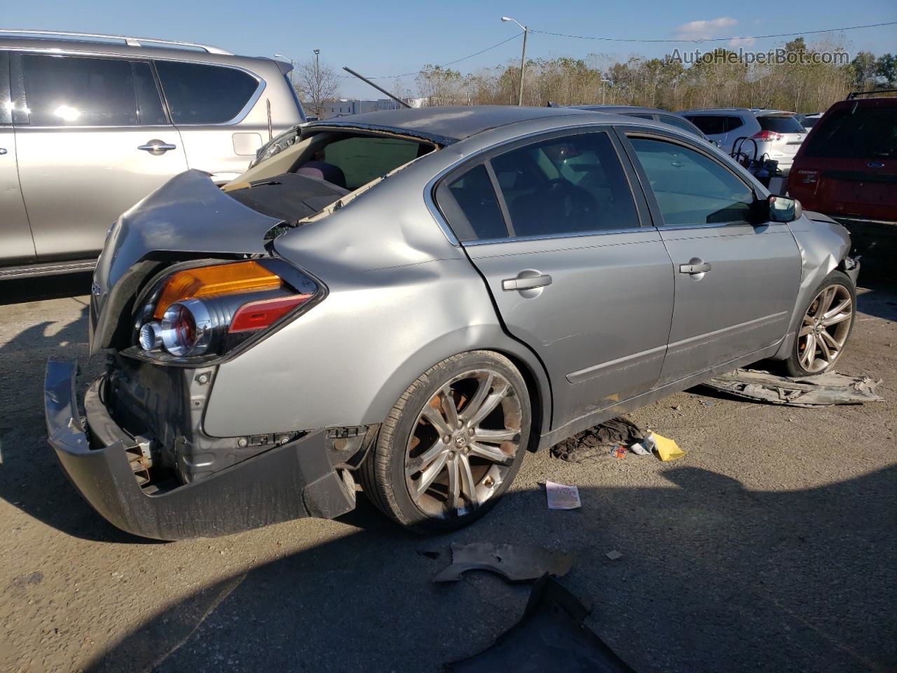 2009 Nissan Altima 2.5 Silver vin: 1N4AL21E59C195080