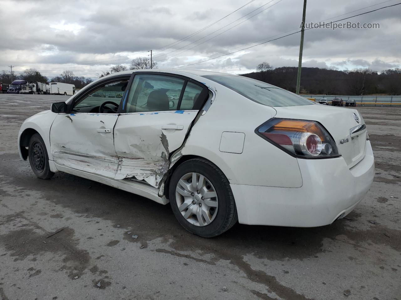 2009 Nissan Altima 2.5 White vin: 1N4AL21E59C196617