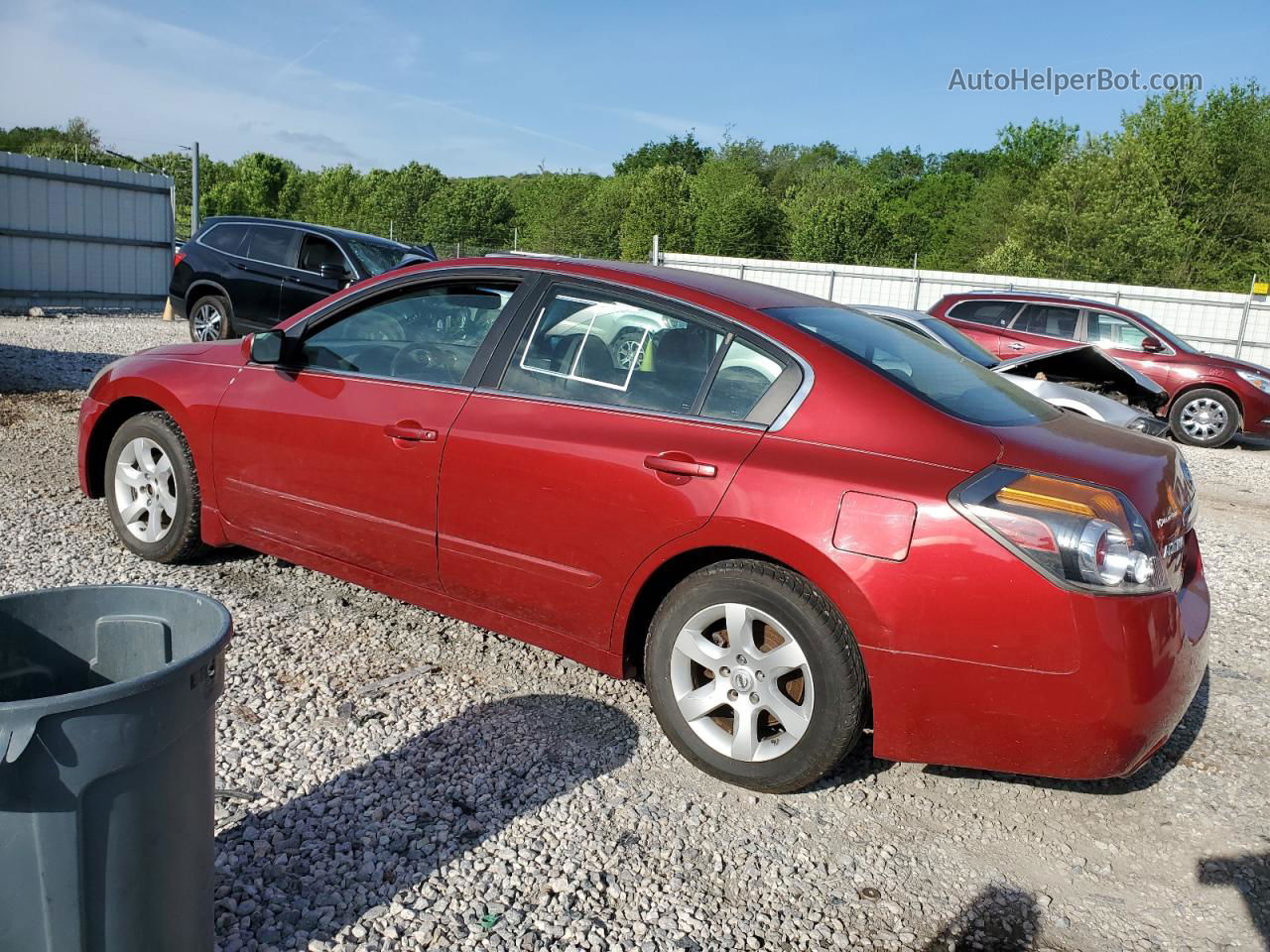 2009 Nissan Altima 2.5 Red vin: 1N4AL21E59N504695