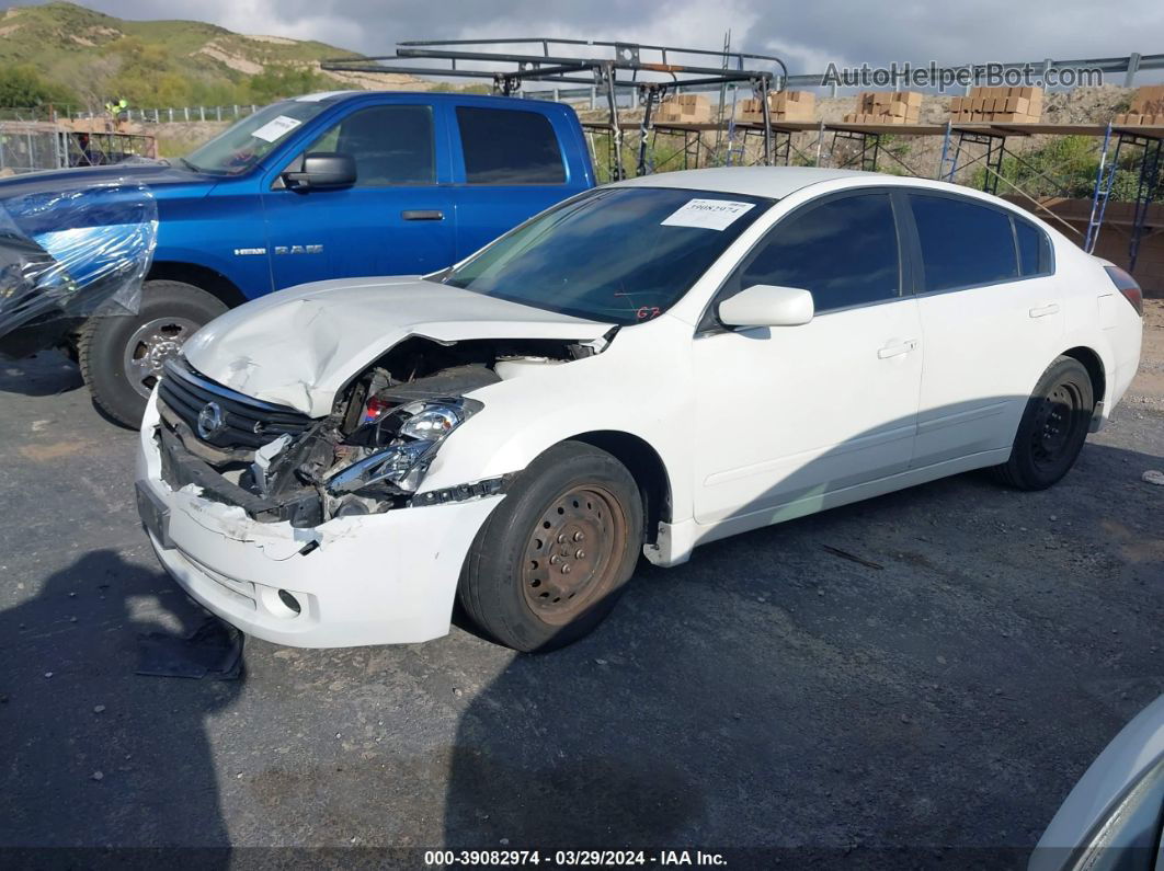 2009 Nissan Altima 2.5 S White vin: 1N4AL21E59N543724