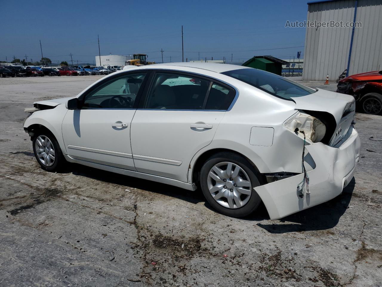 2009 Nissan Altima 2.5 White vin: 1N4AL21E59N545084