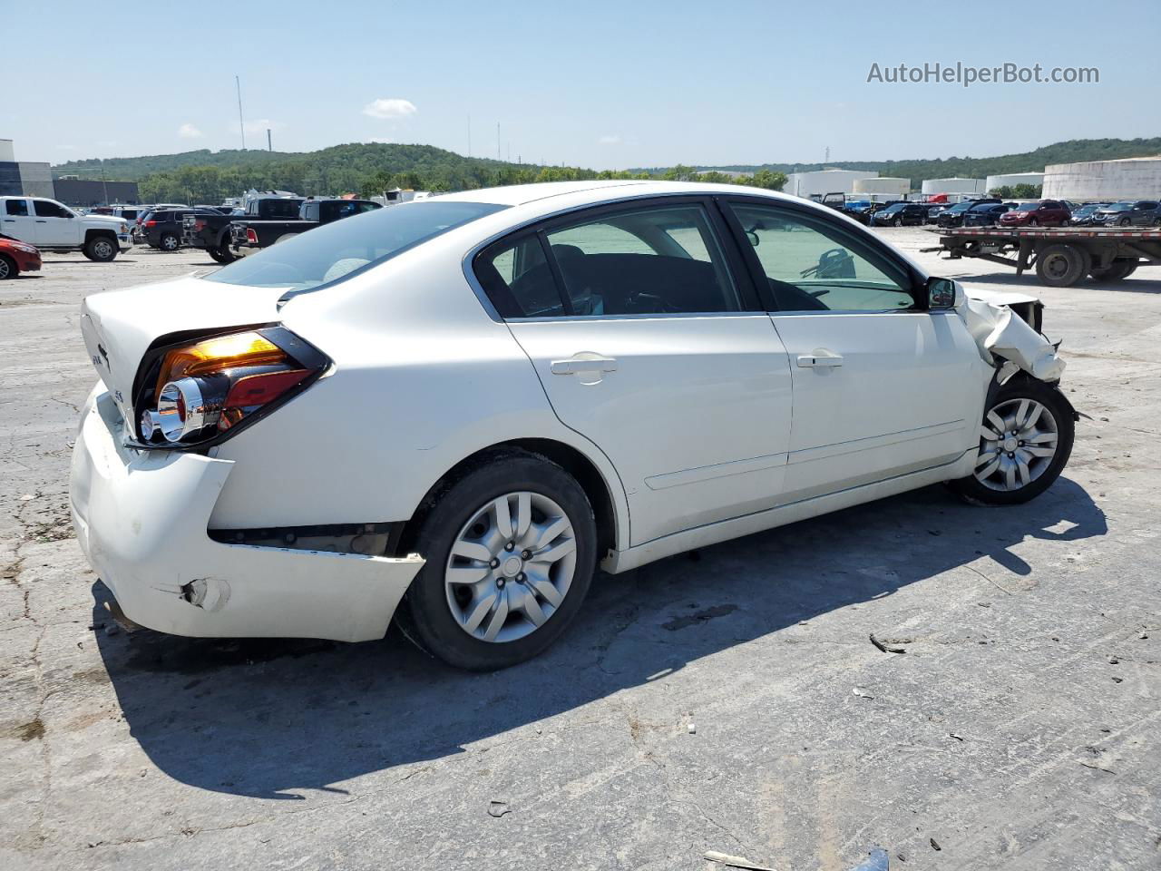 2009 Nissan Altima 2.5 White vin: 1N4AL21E59N545084