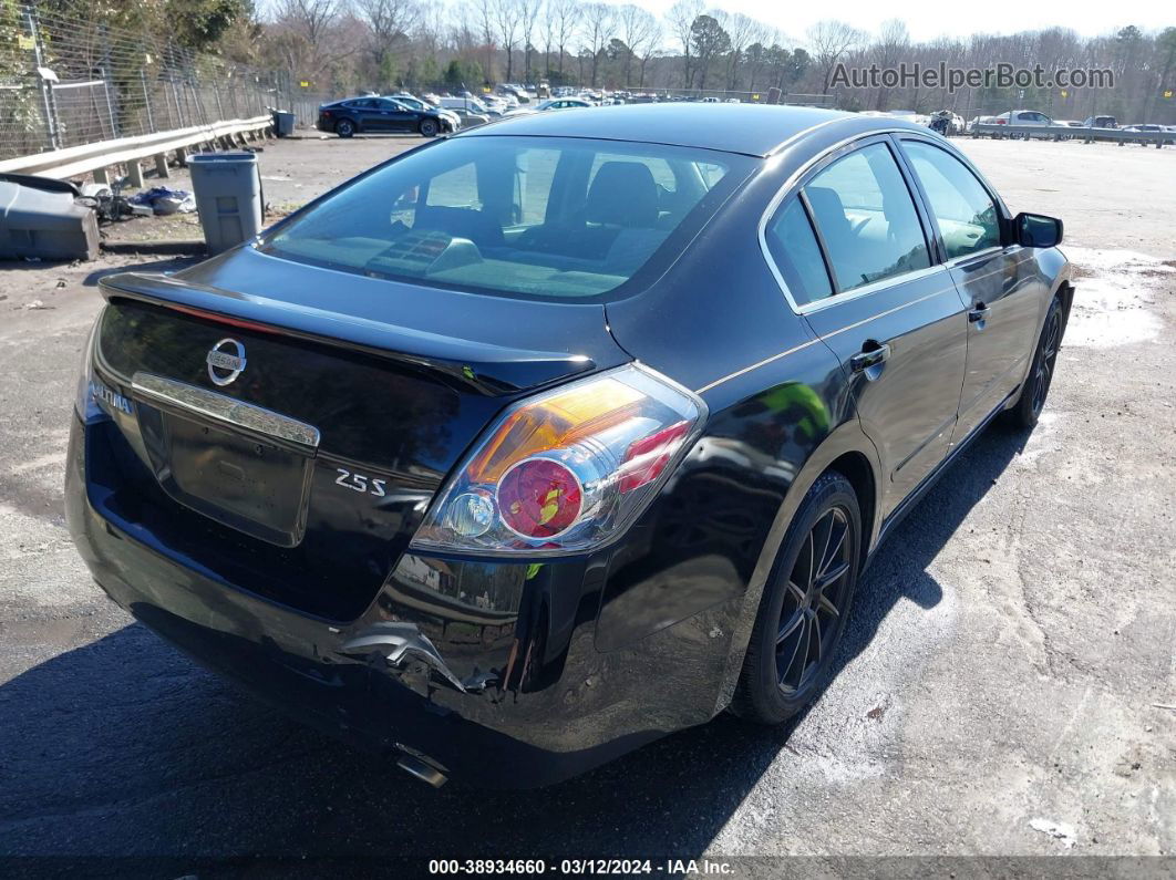 2008 Nissan Altima 2.5 S Black vin: 1N4AL21E68C194132