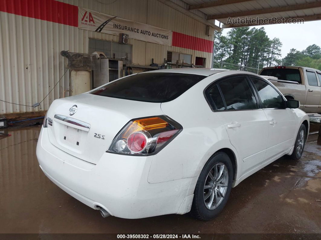 2008 Nissan Altima 2.5 S White vin: 1N4AL21E68N446532