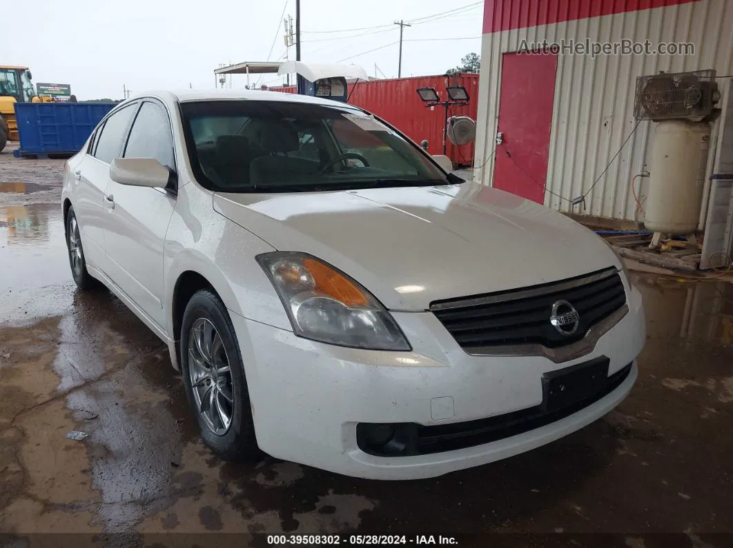 2008 Nissan Altima 2.5 S White vin: 1N4AL21E68N446532