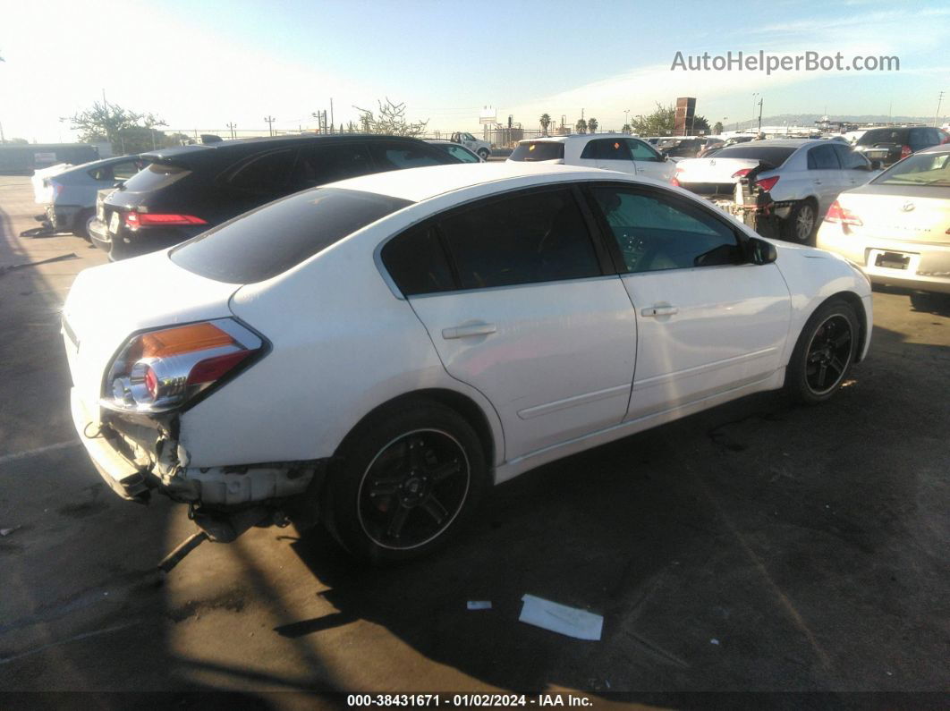 2008 Nissan Altima 2.5 S White vin: 1N4AL21E68N525229