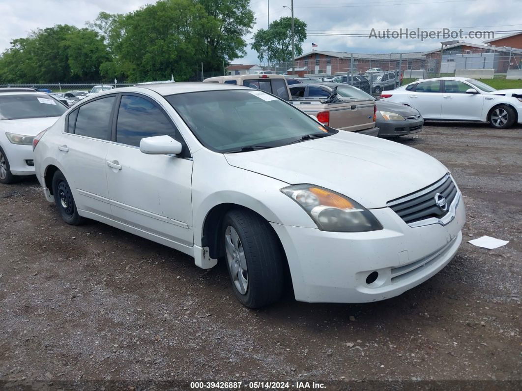 2008 Nissan Altima 2.5 S White vin: 1N4AL21E68N537560