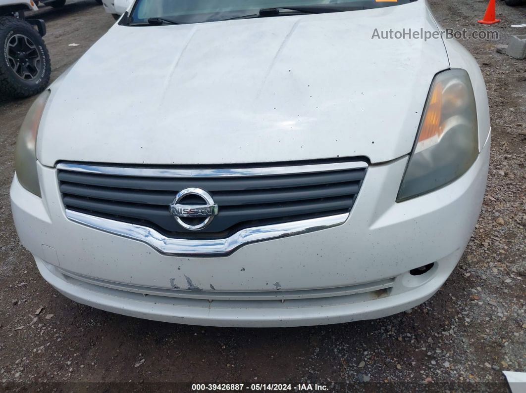 2008 Nissan Altima 2.5 S White vin: 1N4AL21E68N537560