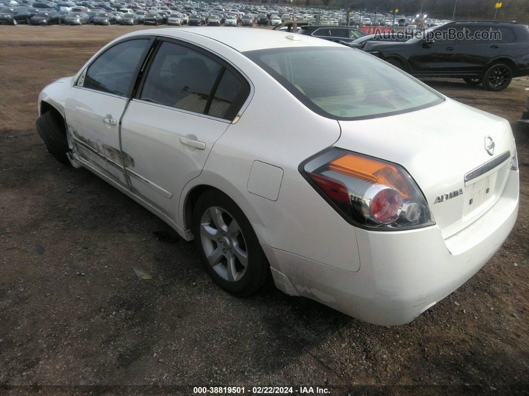 2009 Nissan Altima 2.5 S White vin: 1N4AL21E69N400927