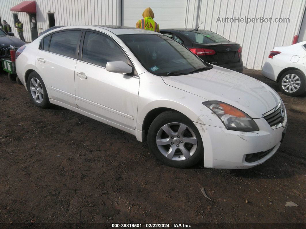 2009 Nissan Altima 2.5 S White vin: 1N4AL21E69N400927