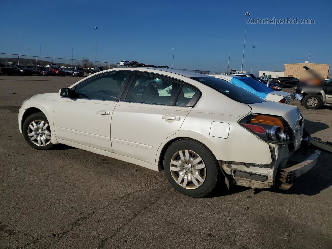 2009 Nissan Altima 2.5 White vin: 1N4AL21E69N402483