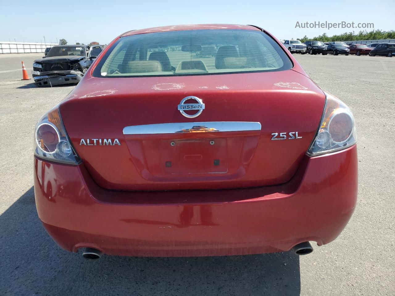 2009 Nissan Altima 2.5 Red vin: 1N4AL21E69N425472