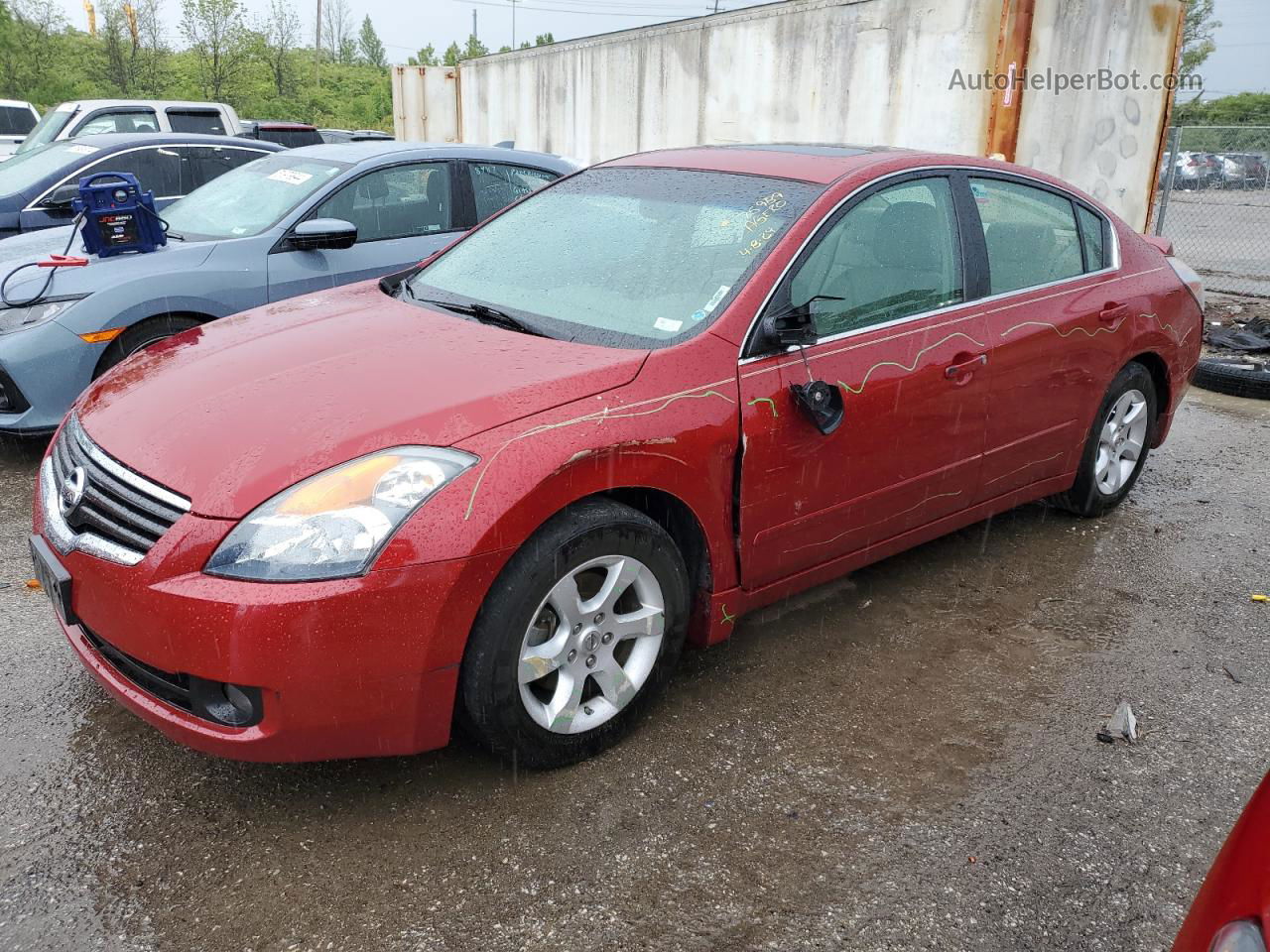 2009 Nissan Altima 2.5 Бордовый vin: 1N4AL21E69N433569