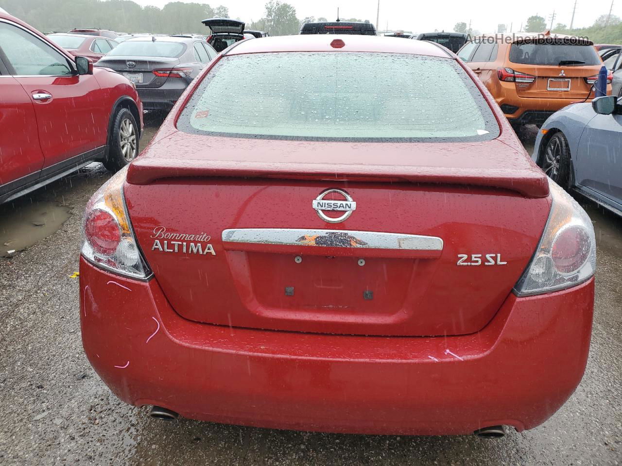 2009 Nissan Altima 2.5 Burgundy vin: 1N4AL21E69N433569