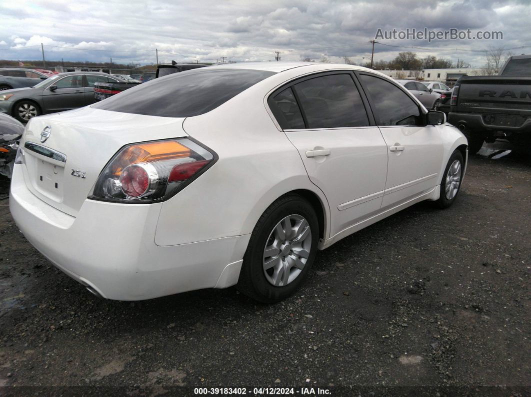 2009 Nissan Altima 2.5 S White vin: 1N4AL21E69N444569