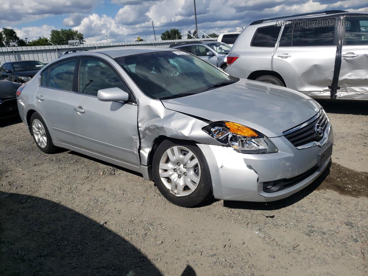 2009 Nissan Altima 2.5 Silver vin: 1N4AL21E69N453840