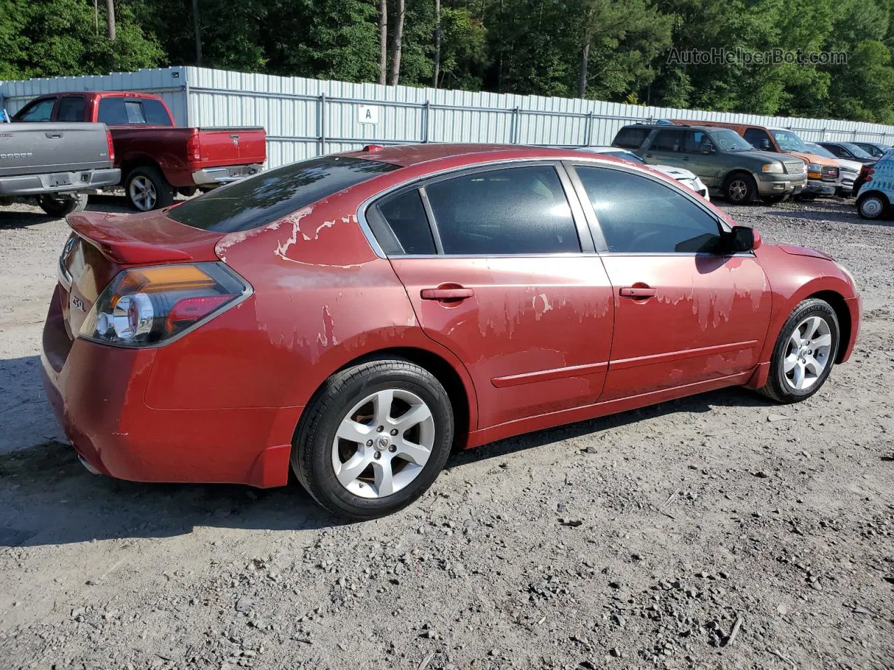 2009 Nissan Altima 2.5 Red vin: 1N4AL21E69N543005