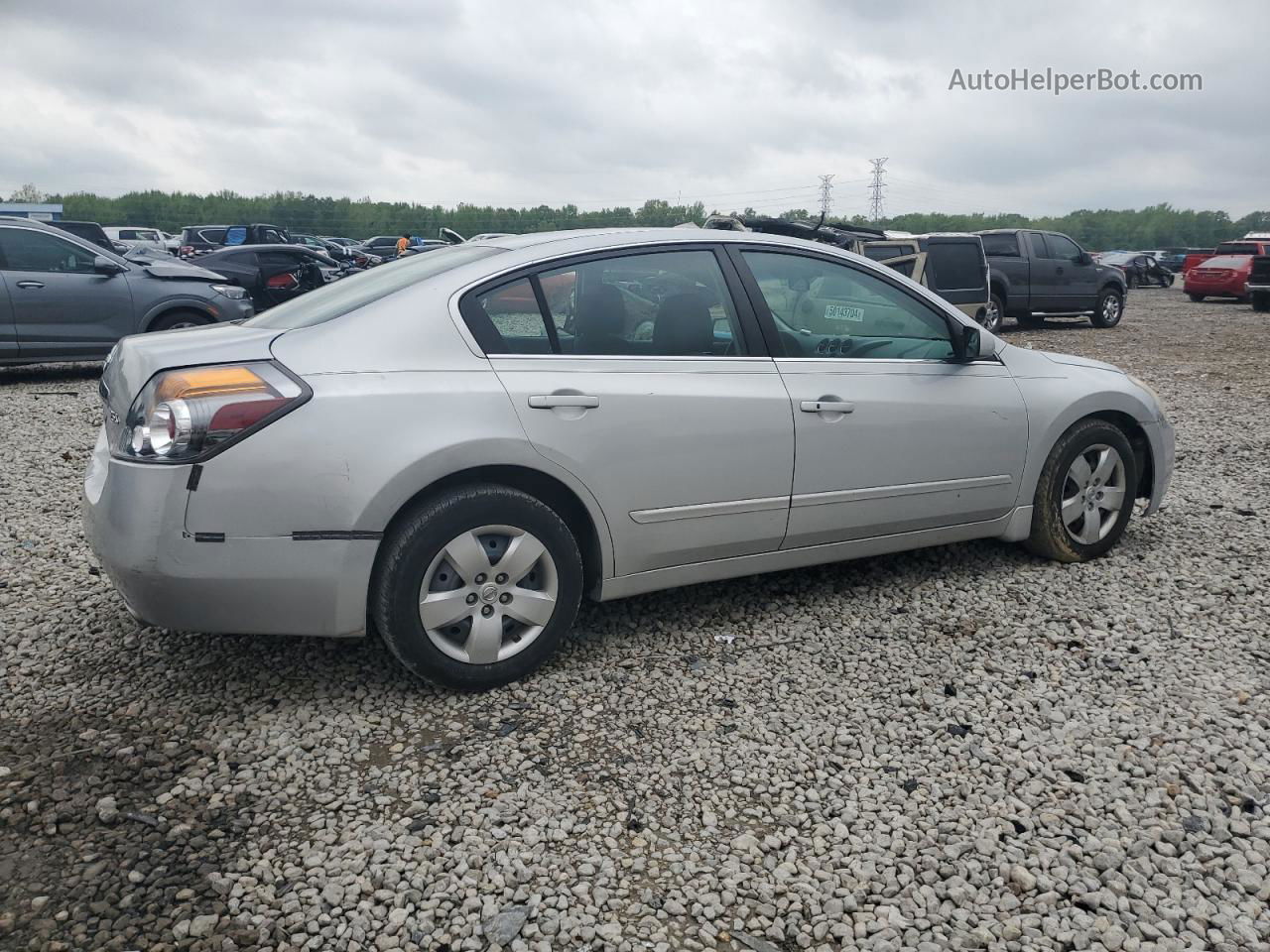 2008 Nissan Altima 2.5 Silver vin: 1N4AL21E78N536823