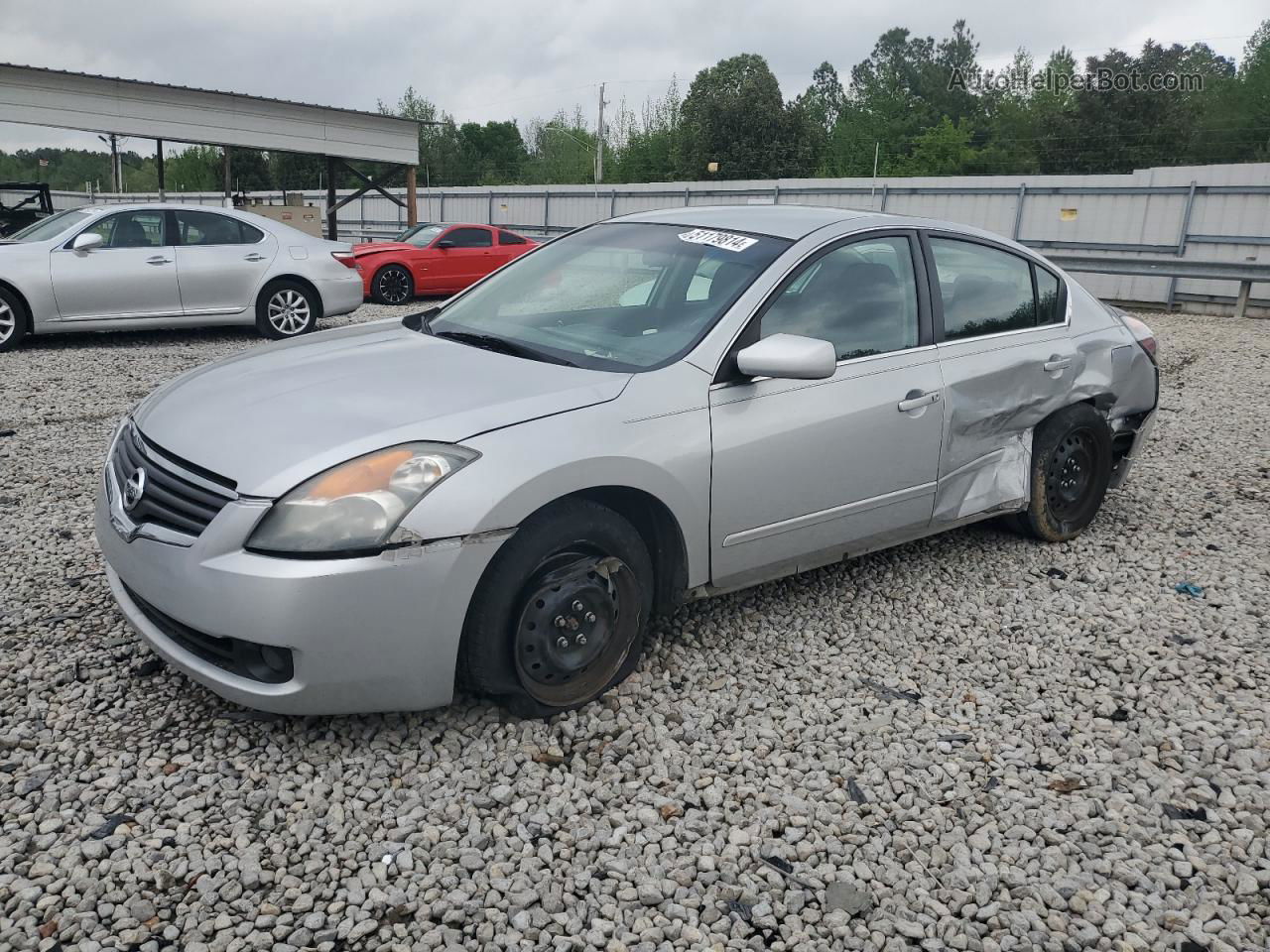 2008 Nissan Altima 2.5 Серебряный vin: 1N4AL21E78N536823