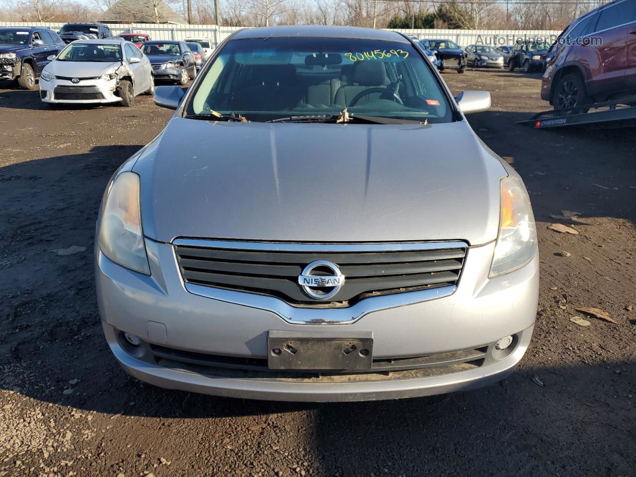 2008 Nissan Altima 2.5 Gray vin: 1N4AL21E78N552214