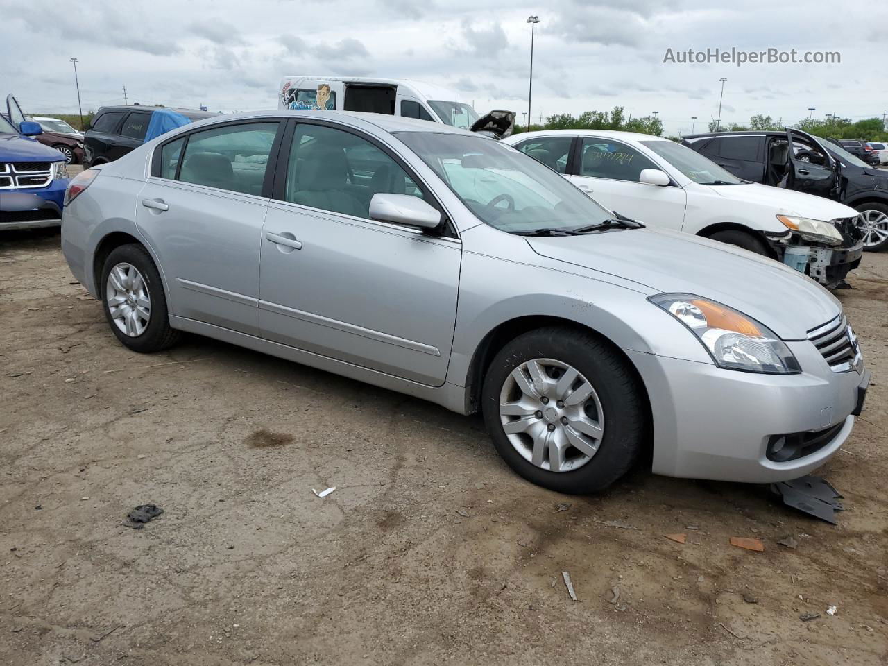 2009 Nissan Altima 2.5 Silver vin: 1N4AL21E79C122857