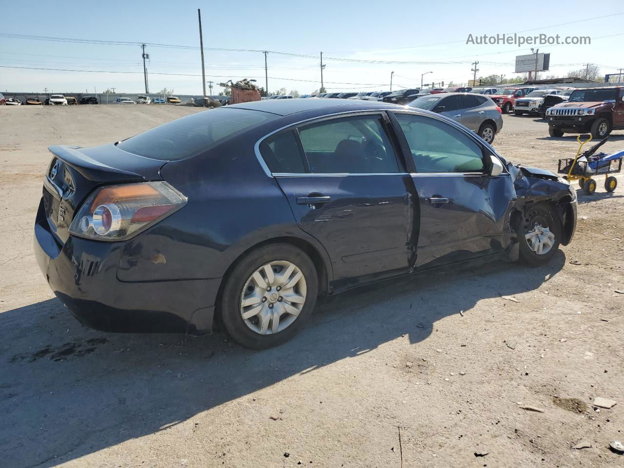 2009 Nissan Altima 2.5 Blue vin: 1N4AL21E79N447352