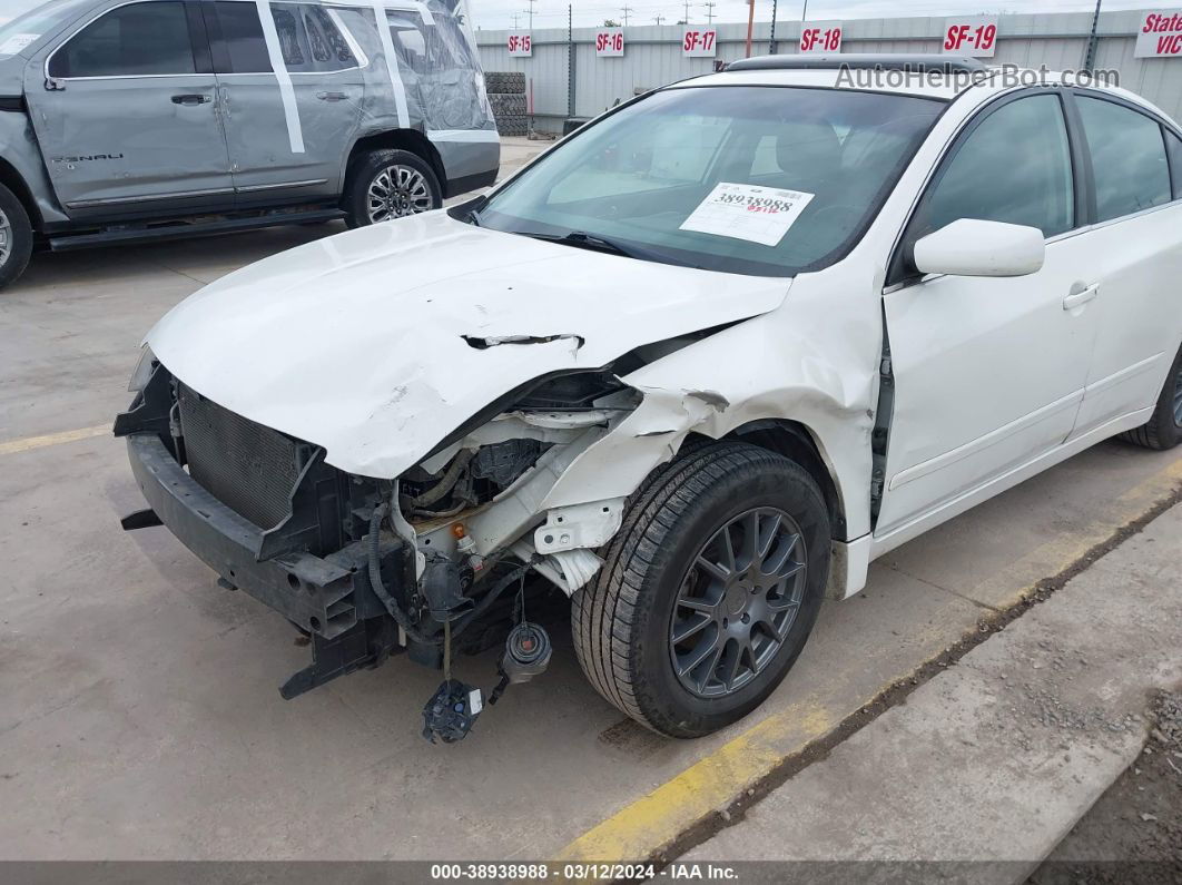 2009 Nissan Altima 2.5 S White vin: 1N4AL21E79N550738