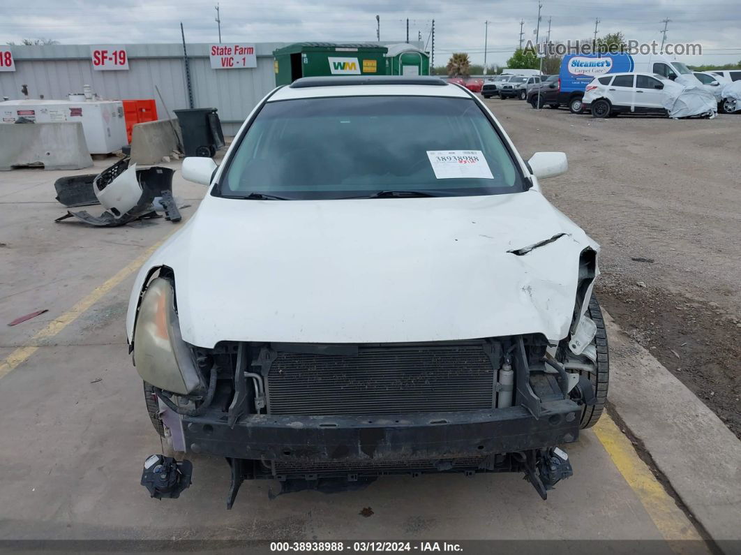 2009 Nissan Altima 2.5 S White vin: 1N4AL21E79N550738