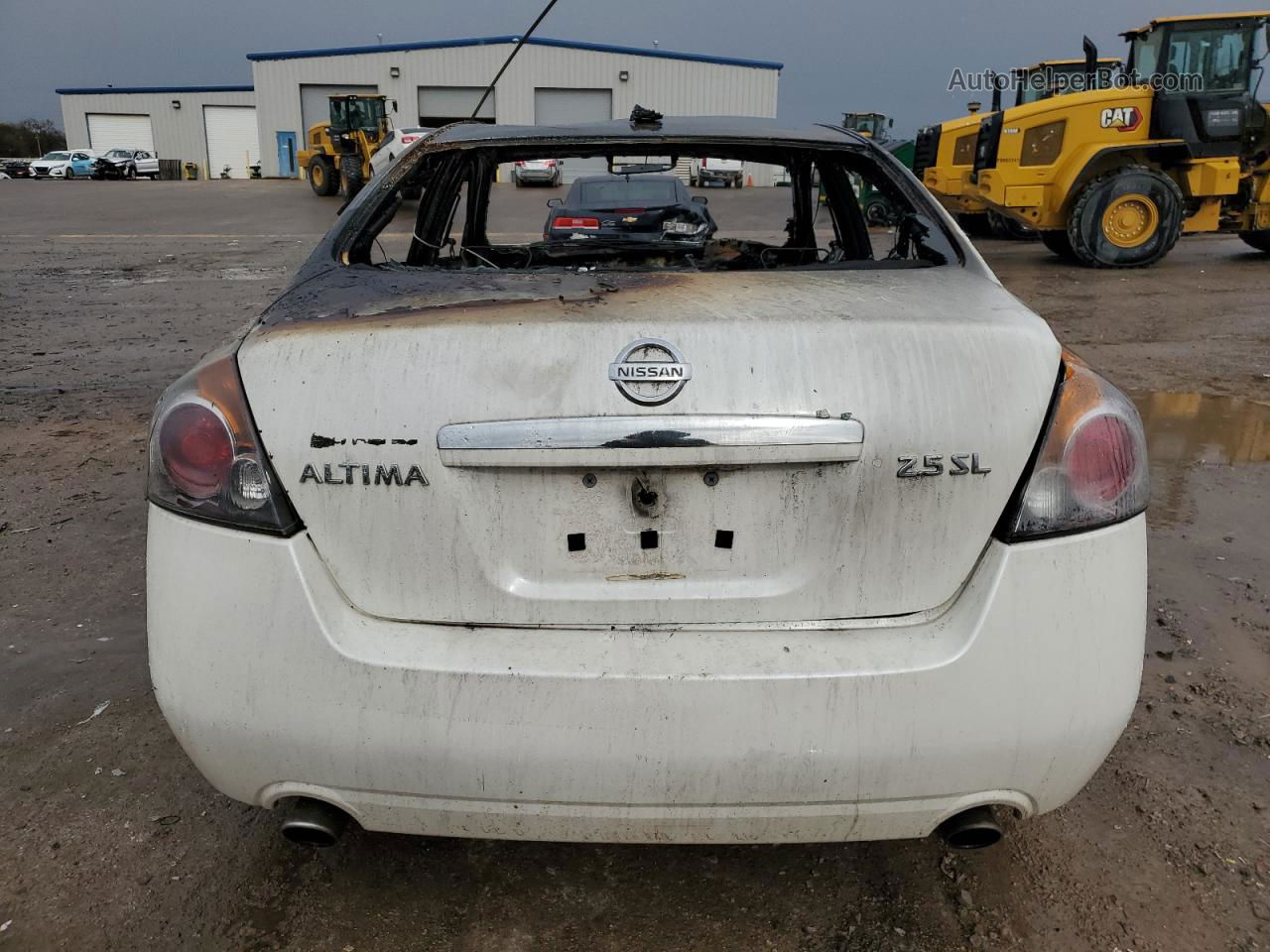 2009 Nissan Altima 2.5 White vin: 1N4AL21E79N552229