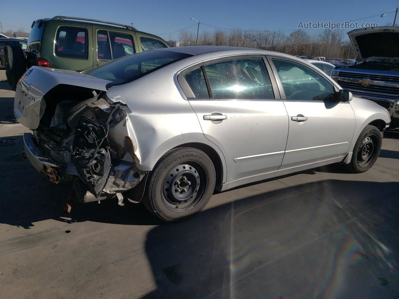 2008 Nissan Altima 2.5 Silver vin: 1N4AL21E88N514166