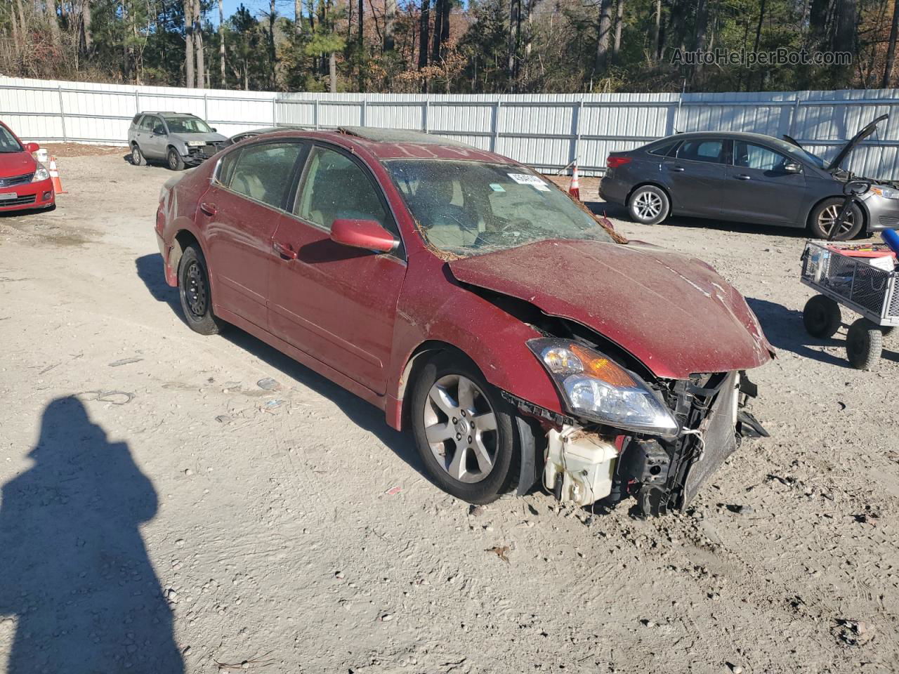 2009 Nissan Altima 2.5 Red vin: 1N4AL21E89N418927