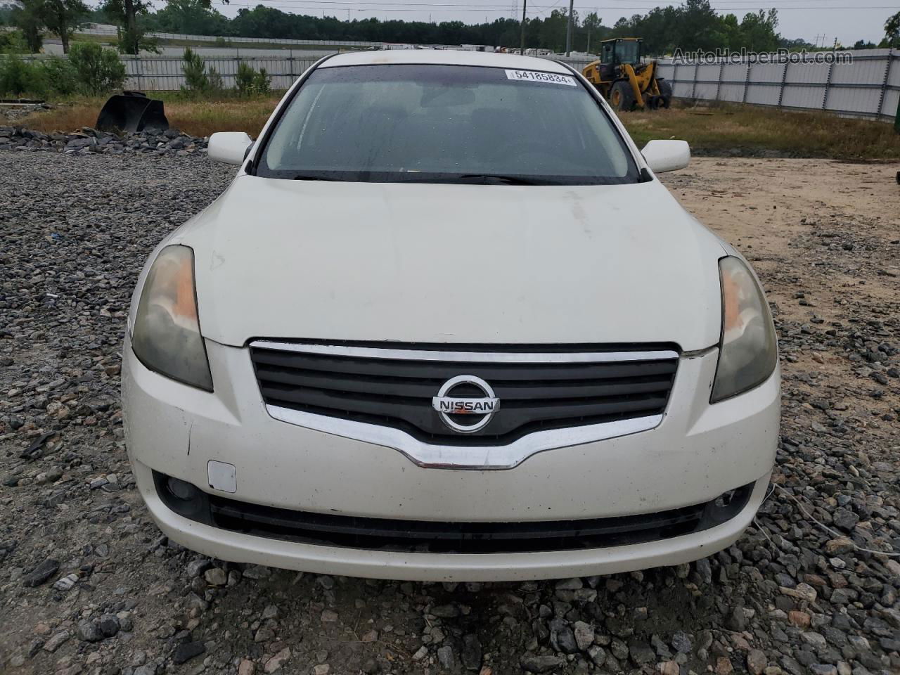 2009 Nissan Altima 2.5 White vin: 1N4AL21E89N425716