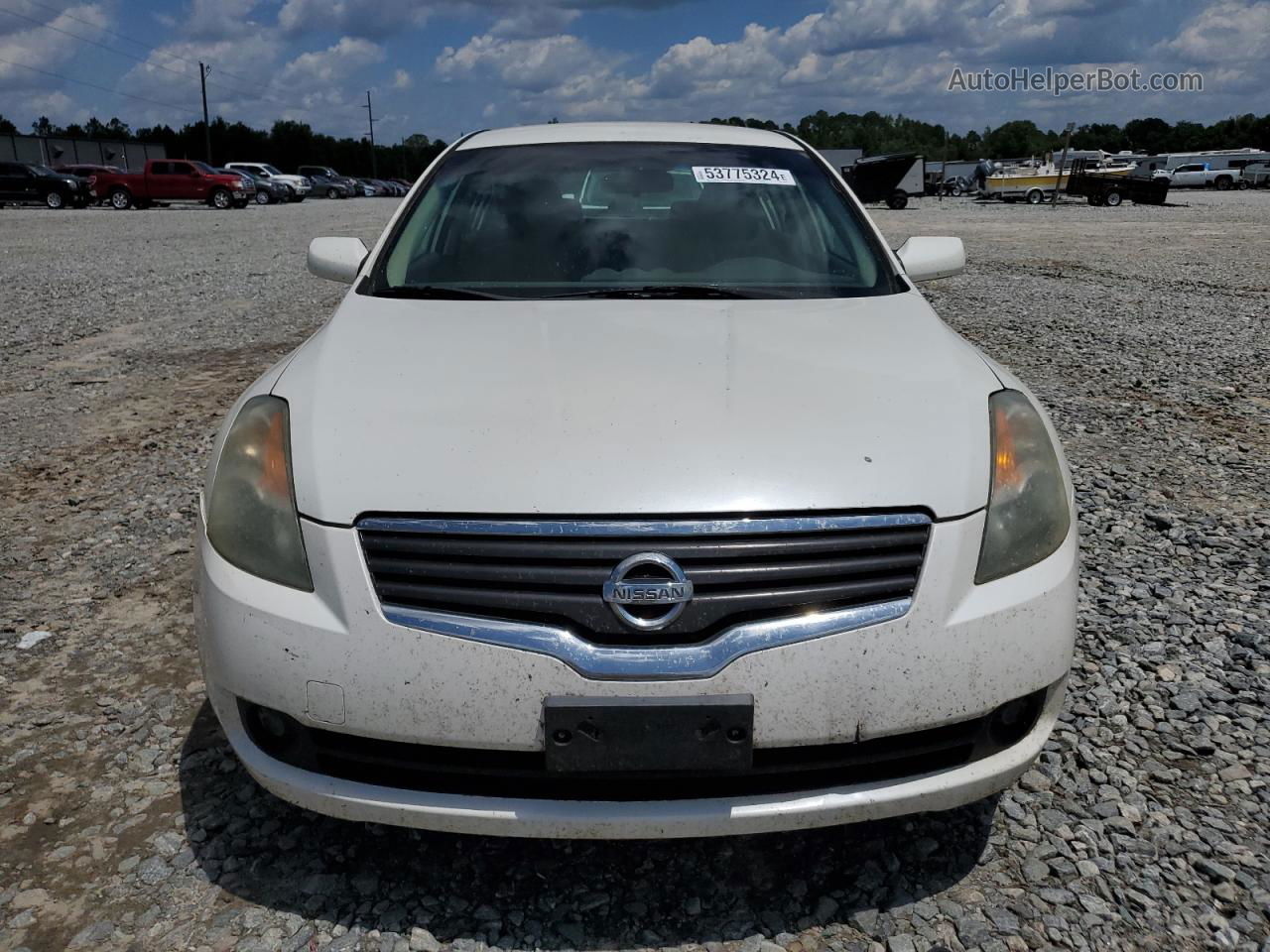 2009 Nissan Altima 2.5 White vin: 1N4AL21E89N477024