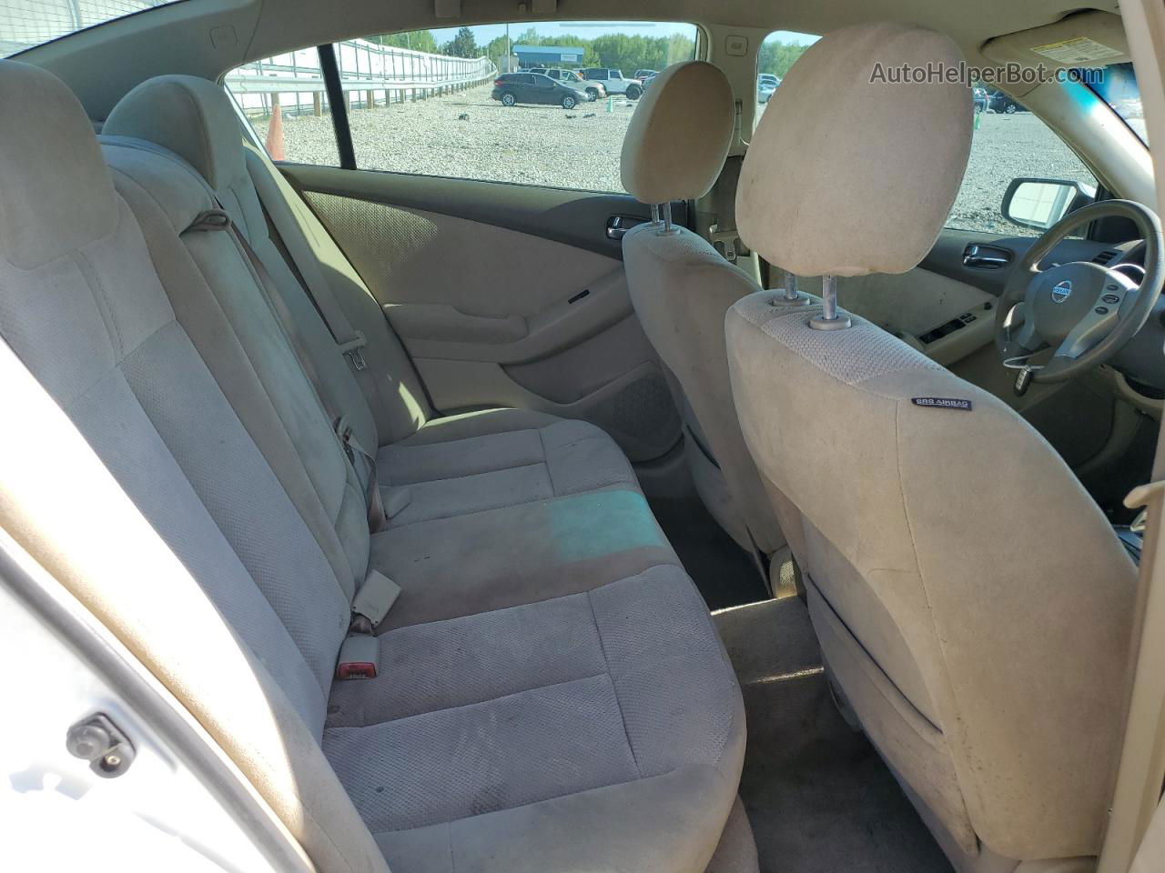 2009 Nissan Altima 2.5 Белый vin: 1N4AL21E89N487875