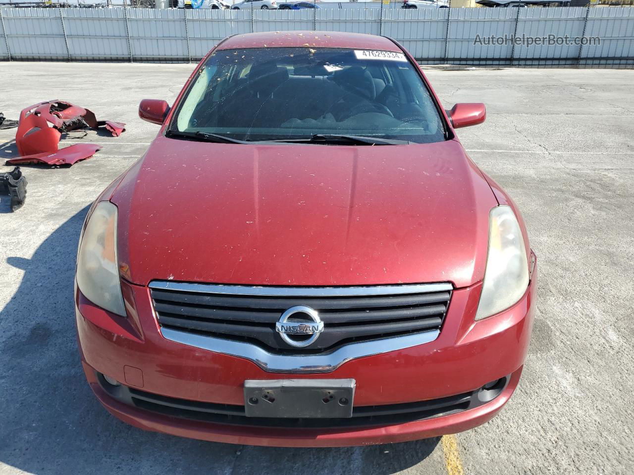 2009 Nissan Altima 2.5 Red vin: 1N4AL21E89N533799