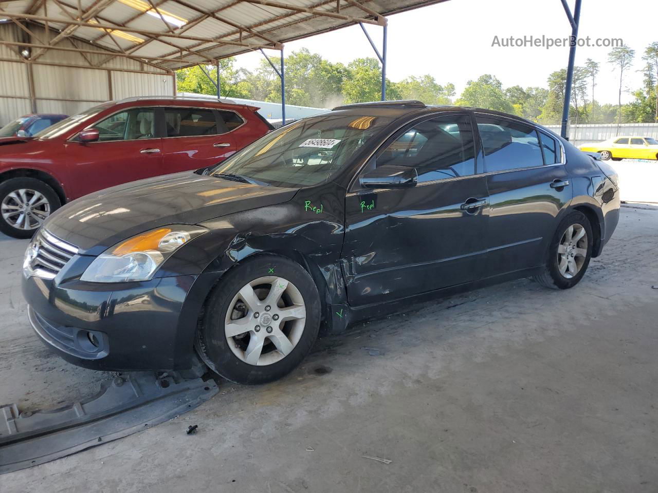 2009 Nissan Altima 2.5 Black vin: 1N4AL21E89N544348