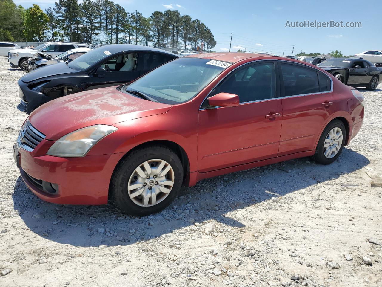 2009 Nissan Altima 2.5 Red vin: 1N4AL21E89N551994