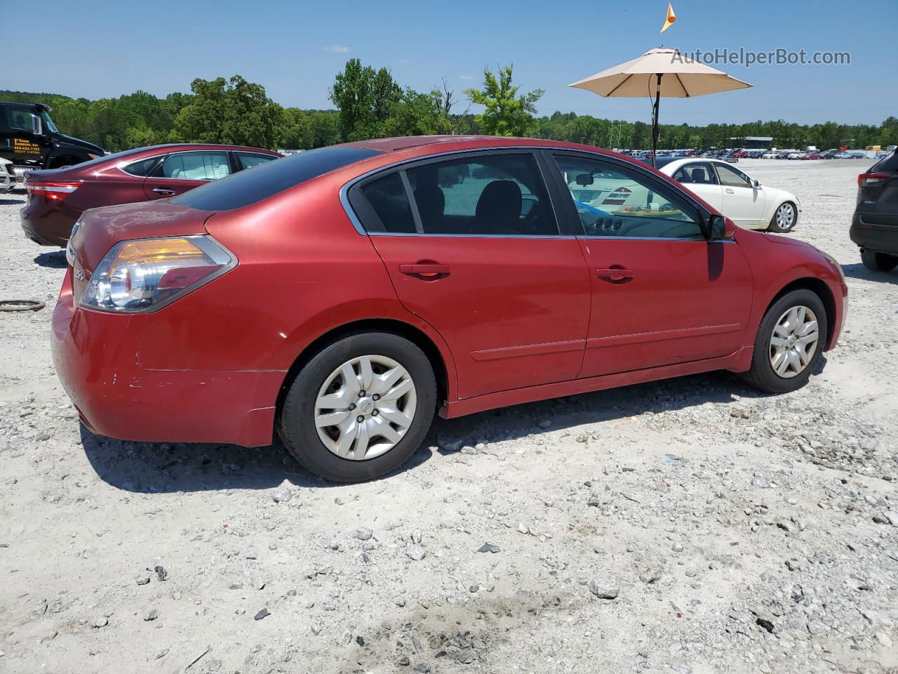 2009 Nissan Altima 2.5 Red vin: 1N4AL21E89N551994