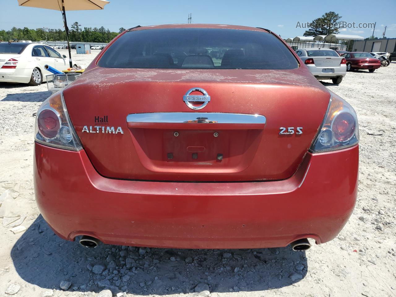 2009 Nissan Altima 2.5 Red vin: 1N4AL21E89N551994